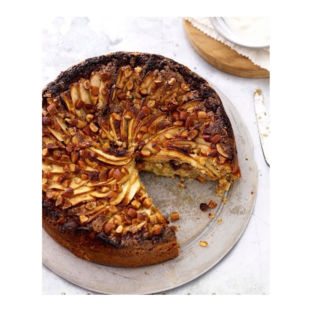 Tweaked Apple, Almond & Ginger Cake Hunter Gatherer Gourmet