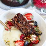 Gluten Free Christmas cake fruit topping