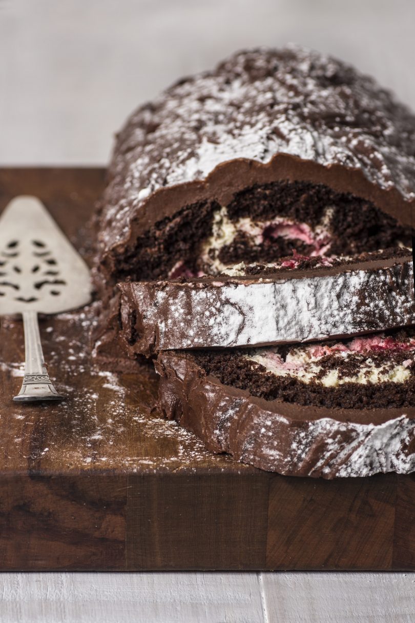 Super Delicious Paleo Chocolate Log Gluten Free ⋆ Hunter Gatherer Gourmet