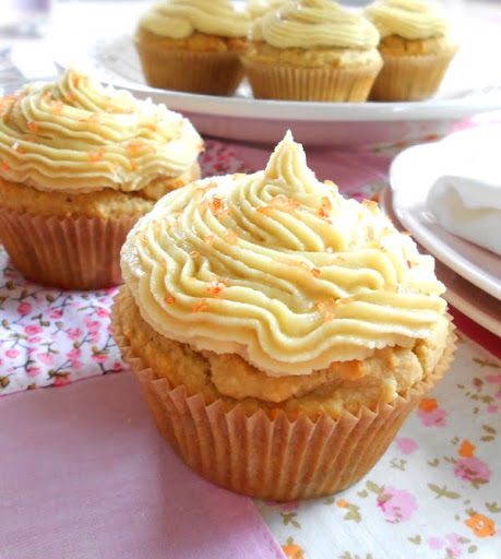 gluten free cupcakes with dairy free frosting