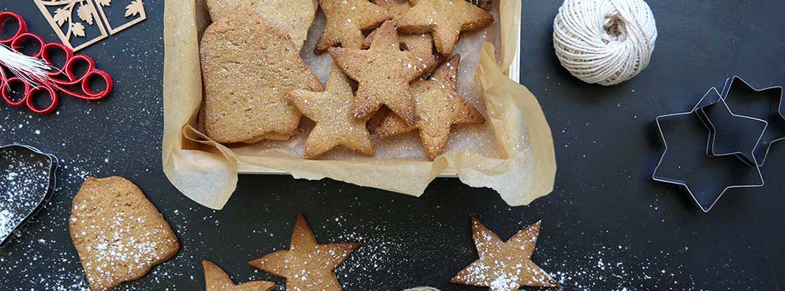 gluten free paleo Christmas biscuits