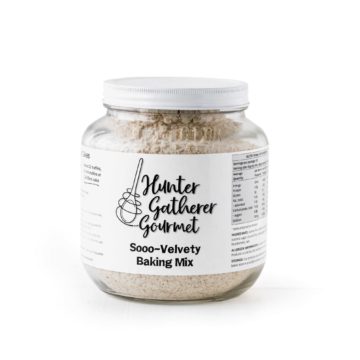 Hunter Gatherer Gourmet vanilla baking mix jar