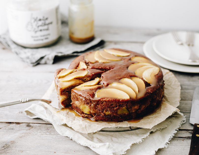 Caramel Apple Cake